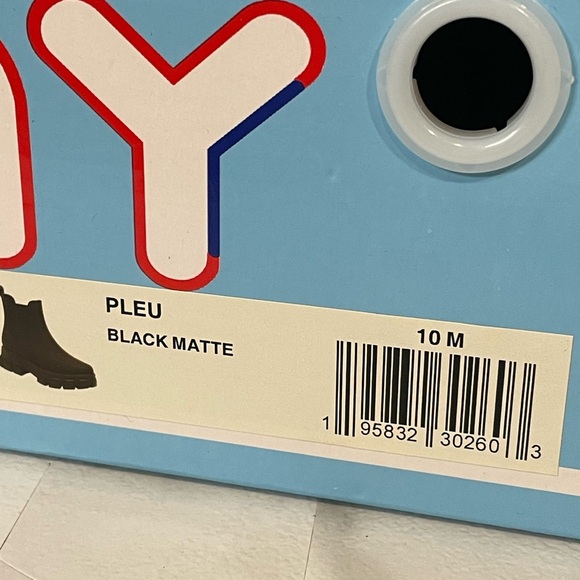 NIB W10 Jeffrey Campbell Pleu Black Matte Chunky Platform Chelsea Ankle Boots - Picture 11 of 12